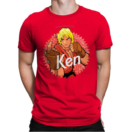 He's Ken Too - Shirt Club - Mens Premium T-Shirts RIPT Apparel Small / Red