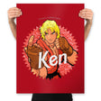 He's Ken Too - Shirt Club - Prints Posters RIPT Apparel 18x24 / Red