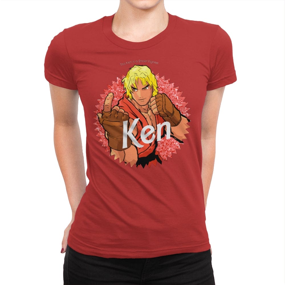 He's Ken Too - Shirt Club - Womens Premium T-Shirts RIPT Apparel Small / Red