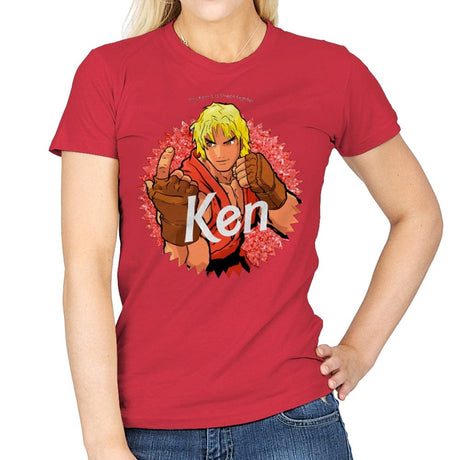 He's Ken Too - Shirt Club - Womens T-Shirts RIPT Apparel Small / Red