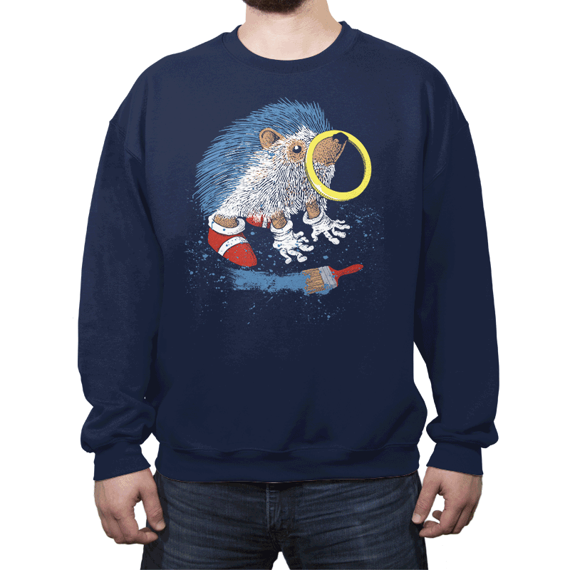 He Wants to be the Fastest One - Crew Neck Crew Neck RIPT Apparel