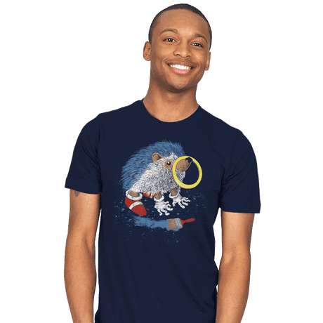 He Wants to be the Fastest One - Mens T-Shirts RIPT Apparel