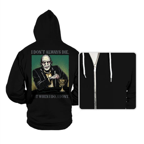 He Who Must Not Be Named - Hoodies Hoodies RIPT Apparel Small / Black