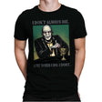 He Who Must Not Be Named - Mens Premium T-Shirts RIPT Apparel Small / Black