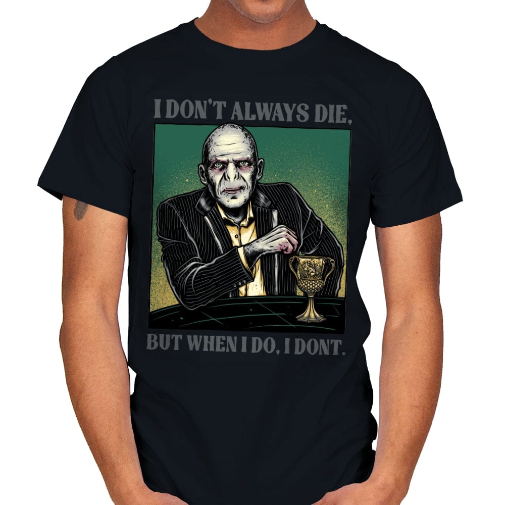 He Who Must Not Be Named - Mens T-Shirts RIPT Apparel Small / Black