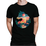 Head On Nature - Mens Premium T-Shirts RIPT Apparel Small / Black