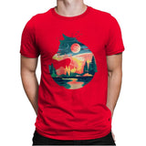 Head On Nature - Mens Premium T-Shirts RIPT Apparel Small / Red