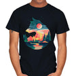 Head On Nature - Mens T-Shirts RIPT Apparel Small / Black