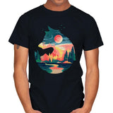 Head On Nature - Mens T-Shirts RIPT Apparel Small / Black