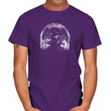 Headphones - Back to Nature - Mens T-Shirts RIPT Apparel Small / Purple