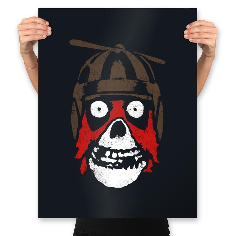 Headpunk - Prints Posters RIPT Apparel 18x24 / Black