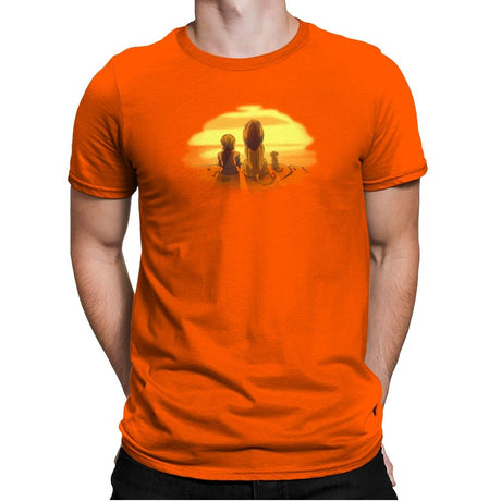 Hear Me Roar - Game of Shirts - Mens Premium T-Shirts RIPT Apparel Small / Classic Orange