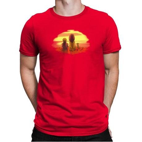 Hear Me Roar - Game of Shirts - Mens Premium T-Shirts RIPT Apparel Small / Red
