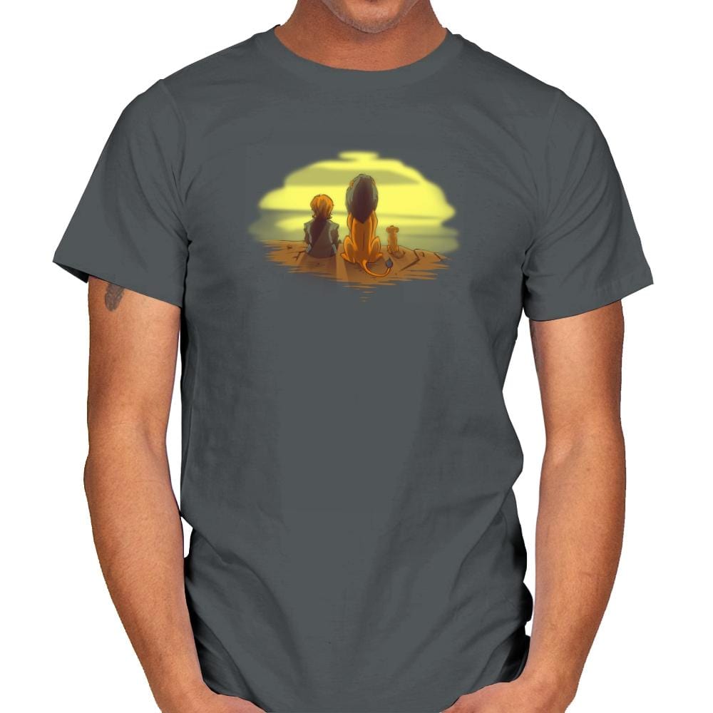 Hear Me Roar - Game of Shirts - Mens T-Shirts RIPT Apparel Small / Charcoal