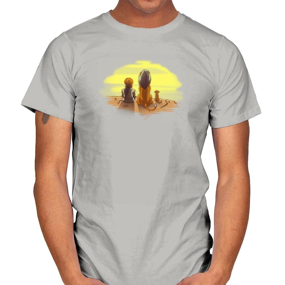 Hear Me Roar - Game of Shirts - Mens T-Shirts RIPT Apparel Small / Ice Grey