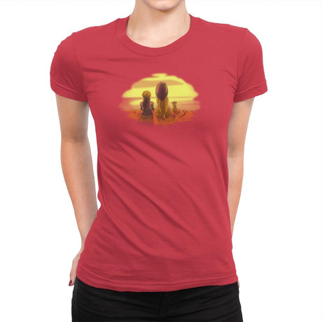 Hear Me Roar - Game of Shirts - Womens Premium T-Shirts RIPT Apparel Small / Red