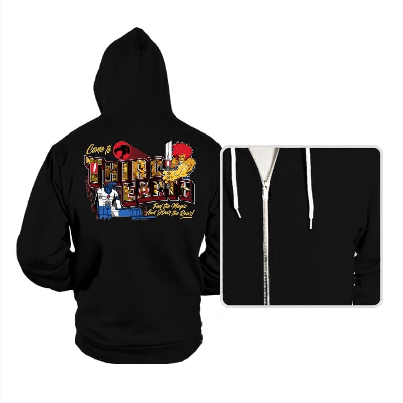 Hear the Roar at Third Earth - Hoodies Hoodies RIPT Apparel Small / Black