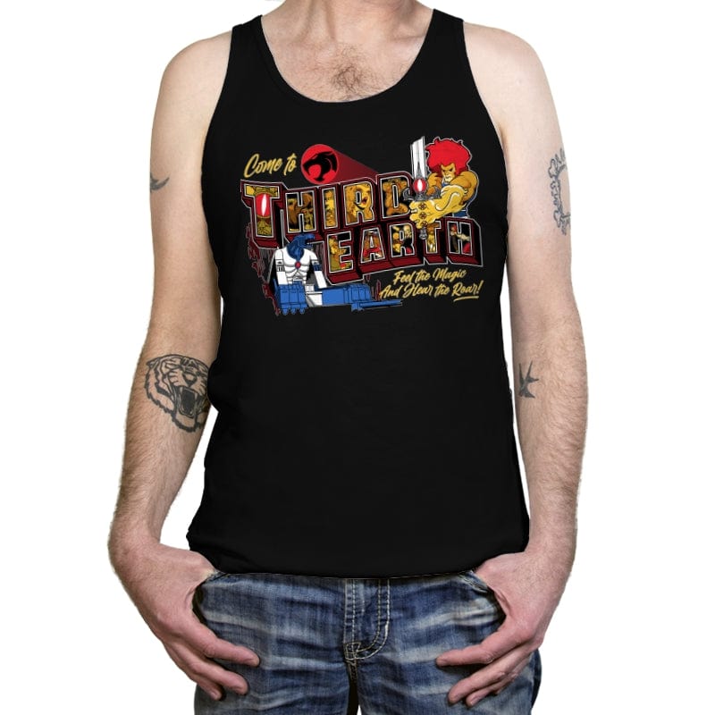 Hear the Roar at Third Earth - Tanktop Tanktop RIPT Apparel X-Small / Black