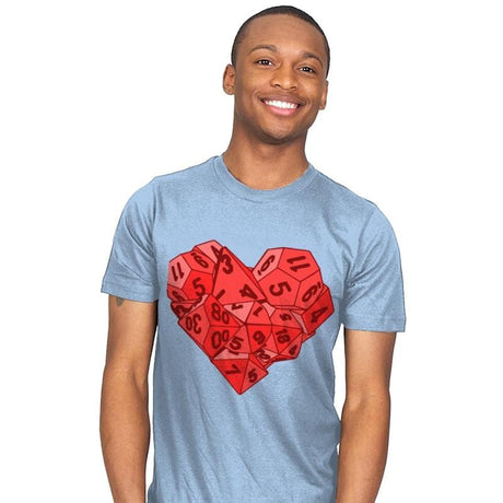 Heart Dice - Mens T-Shirts RIPT Apparel