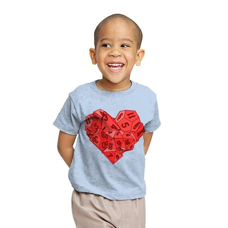 Heart Dice - Youth T-Shirts RIPT Apparel
