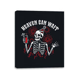 Heaven Can Wait - Canvas Wraps Canvas Wraps RIPT Apparel 11x14 / Black
