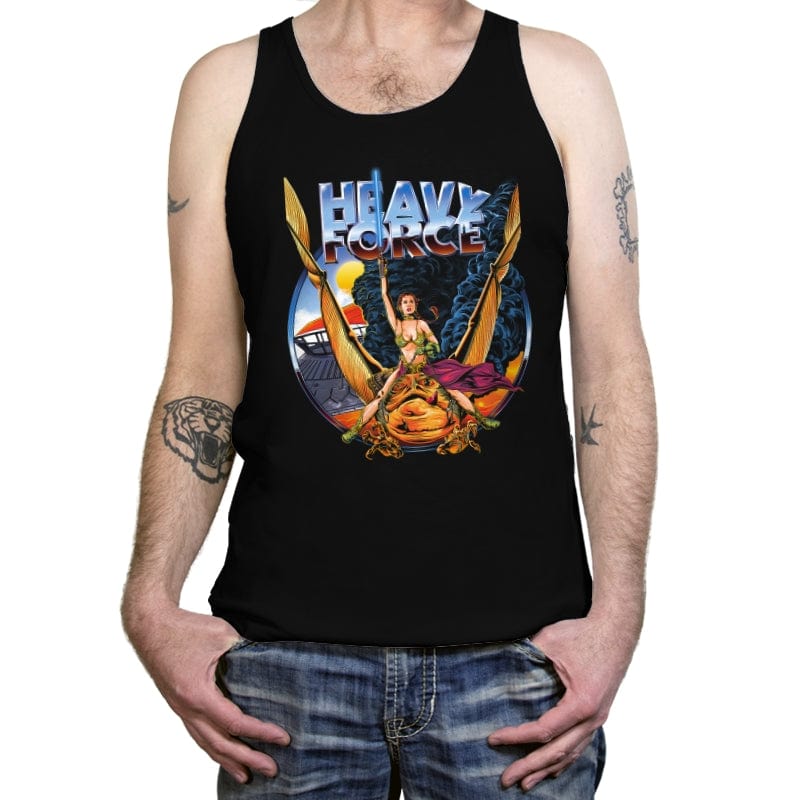 Heavy Force - Tanktop Tanktop RIPT Apparel X-Small / Black
