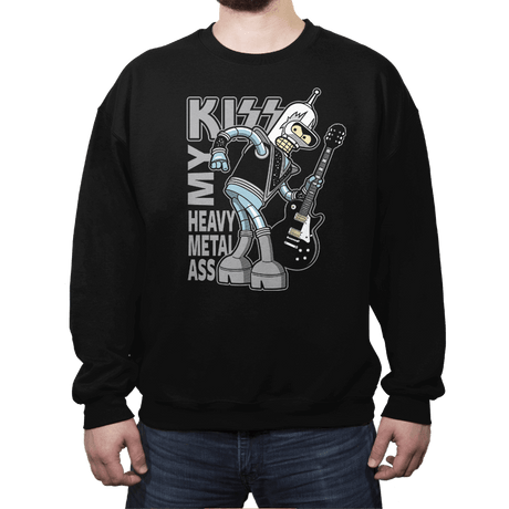 Heavy Metal Ass - Crew Neck Crew Neck RIPT Apparel