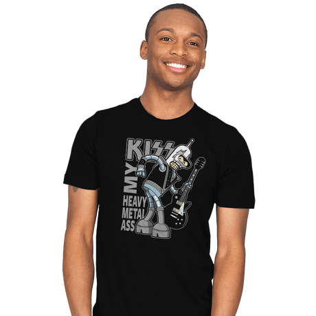 Heavy Metal Ass - Mens T-Shirts RIPT Apparel