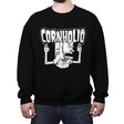 Heavy Metal Bunghole - Crew Neck Sweatshirt Crew Neck Sweatshirt RIPT Apparel Small / Black