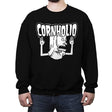 Heavy Metal Bunghole - Crew Neck Sweatshirt Crew Neck Sweatshirt RIPT Apparel Small / Black