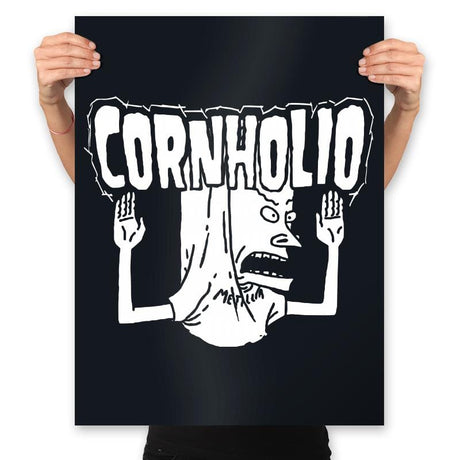 Heavy Metal Bunghole - Prints Posters RIPT Apparel 18x24 / Black