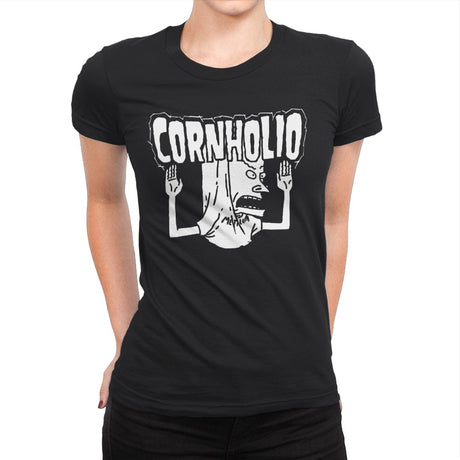 Heavy Metal Bunghole - Womens Premium T-Shirts RIPT Apparel Small / Black