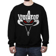 Heavy Metal Demon - Crew Neck Sweatshirt Crew Neck Sweatshirt RIPT Apparel Small / Black