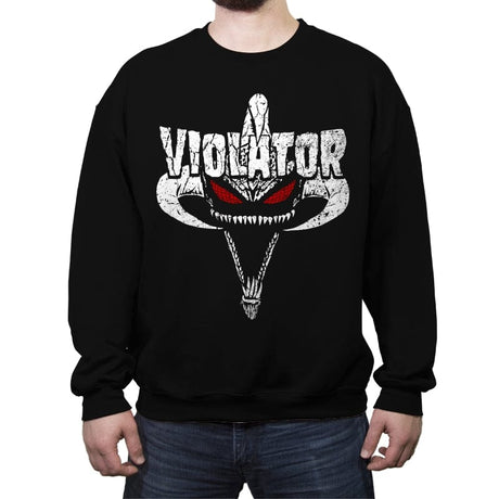 Heavy Metal Demon - Crew Neck Sweatshirt Crew Neck Sweatshirt RIPT Apparel Small / Black