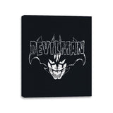Heavy Metal Demon Man - Canvas Wraps Canvas Wraps RIPT Apparel 11x14 / Black