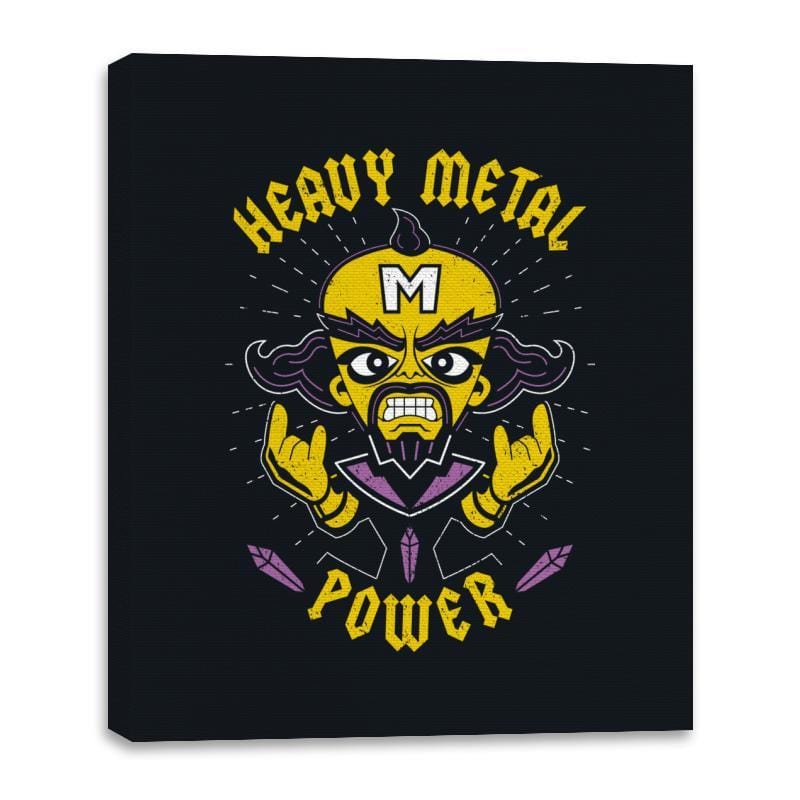Heavy Metal Doctor - Canvas Wraps Canvas Wraps RIPT Apparel 16x20 / Black