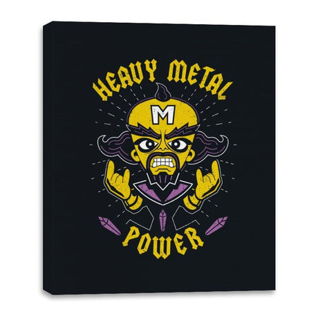 Heavy Metal Doctor - Canvas Wraps Canvas Wraps RIPT Apparel 16x20 / Black