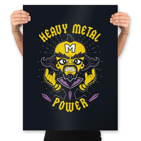 Heavy Metal Doctor - Prints Posters RIPT Apparel 18x24 / Black