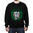 Heavy Metal Doom - Crew Neck Sweatshirt Crew Neck Sweatshirt RIPT Apparel Small / Black