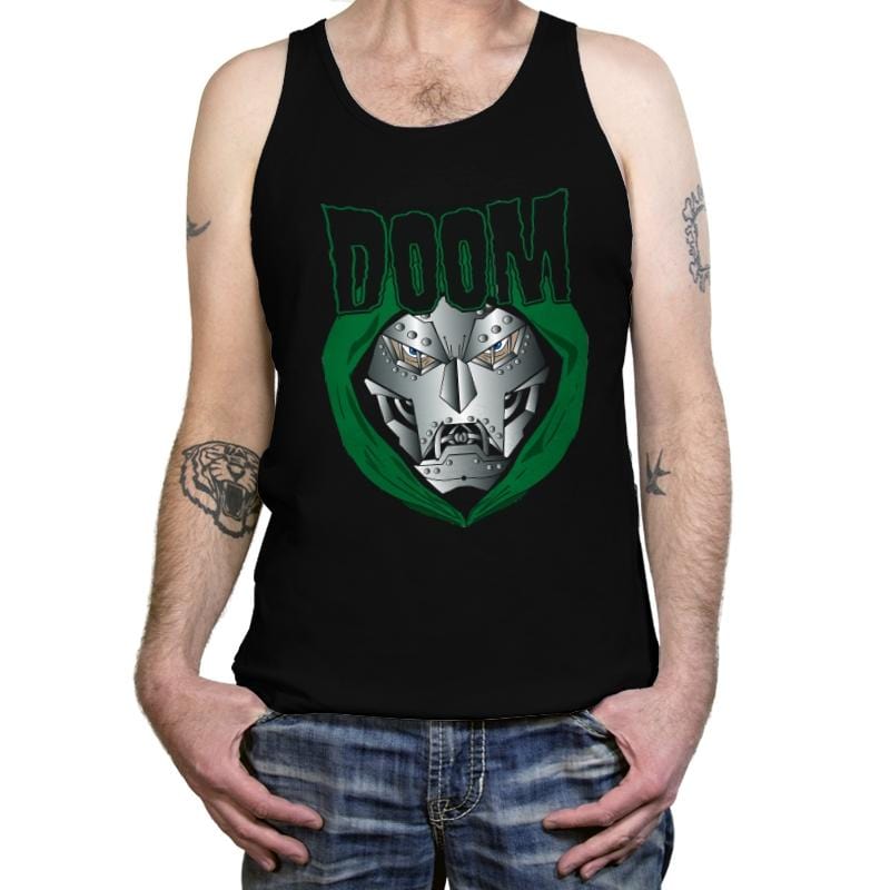 Heavy Metal Doom - Tanktop Tanktop RIPT Apparel X-Small / Black