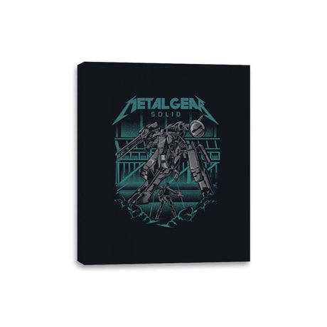 Heavy Metal Gear - Canvas Wraps Canvas Wraps RIPT Apparel 8x10 / Black