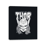 Heavy Metal Goddess  - Canvas Wraps Canvas Wraps RIPT Apparel 11x14 / Black