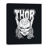 Heavy Metal Goddess  - Canvas Wraps Canvas Wraps RIPT Apparel 16x20 / Black