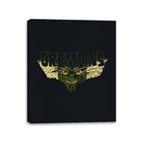 Heavy Metal Gremlinz - Canvas Wraps Canvas Wraps RIPT Apparel 11x14 / Black