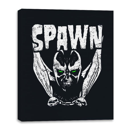 Heavy Metal Hell - Canvas Wraps Canvas Wraps RIPT Apparel 16x20 / Black