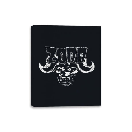 Heavy Metal Immortal - Canvas Wraps Canvas Wraps RIPT Apparel 8x10 / Black