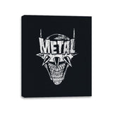 Heavy Metal Laughing-Bat - Anytime - Canvas Wraps Canvas Wraps RIPT Apparel 11x14 / Black