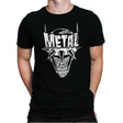 Heavy Metal Laughing-Bat - Anytime - Mens Premium T-Shirts RIPT Apparel Small / Black