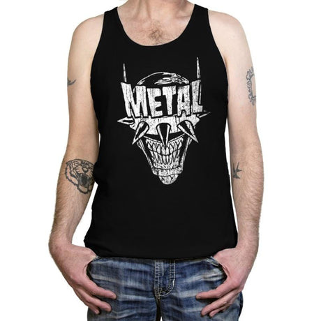 Heavy Metal Laughing-Bat - Anytime - Tanktop Tanktop RIPT Apparel X-Small / Black