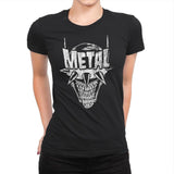 Heavy Metal Laughing-Bat - Anytime - Womens Premium T-Shirts RIPT Apparel Small / Black